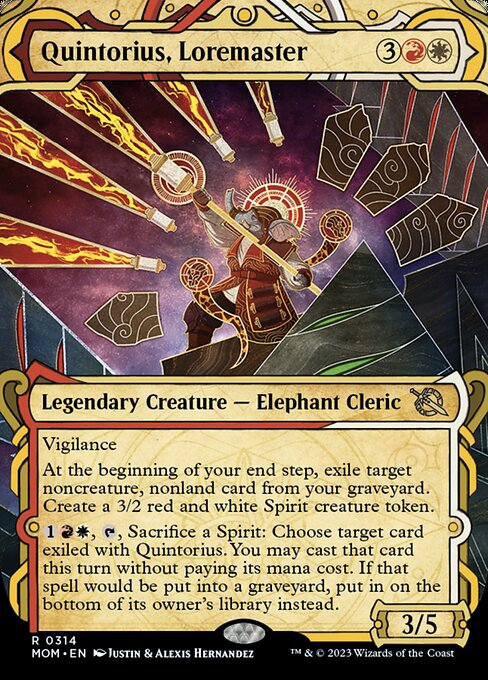 Quintorius, Loremaster [Showcase Foil]