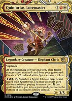 Quintorius, Loremaster [Showcase]