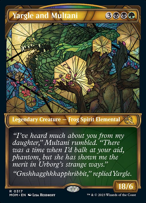 Yargle and Multani [Showcase Foil]