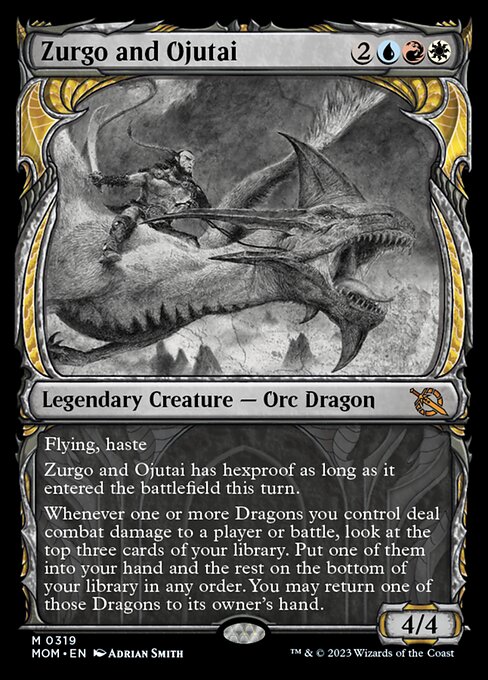 Zurgo and Ojutai [Showcase]