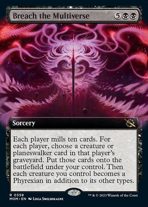 Breach the Multiverse [Extended Artwork Foil]
