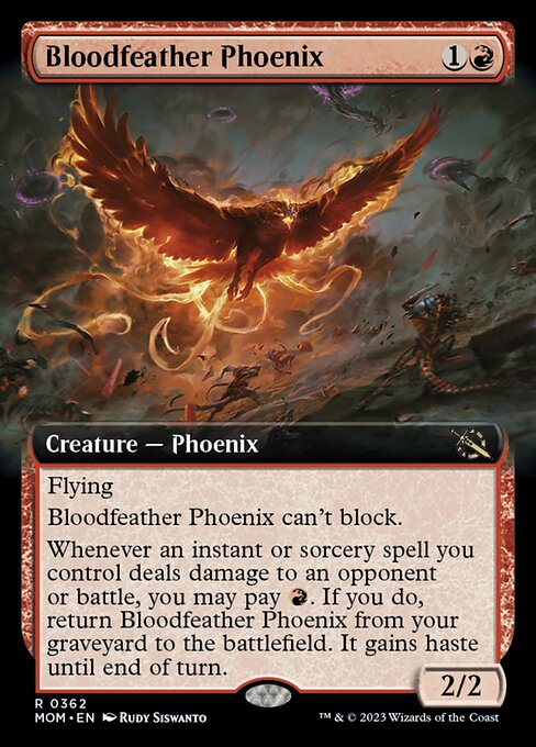 Bloodfeather Phoenix [Extended Artwork Foil]