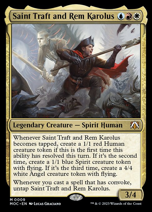 Saint Traft and Rem Karolus [Foil]
