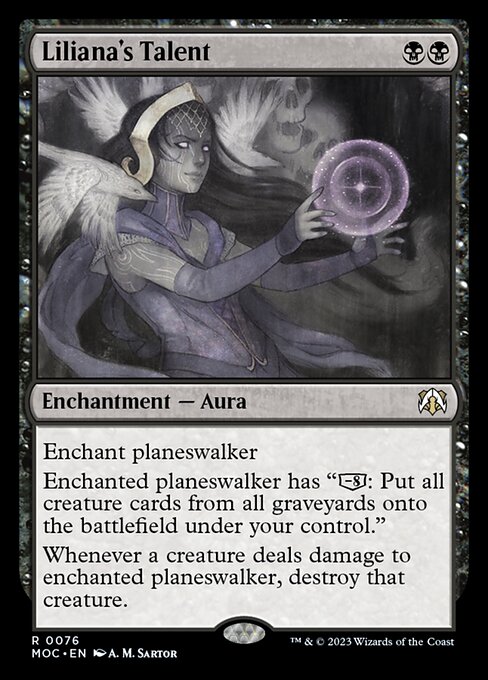 Liliana's Talent [Foil]