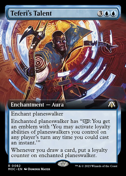 Teferi's Talent [Extended Artwork]
