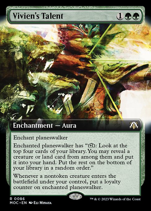 Vivien's Talent [Extended Artwork Foil]