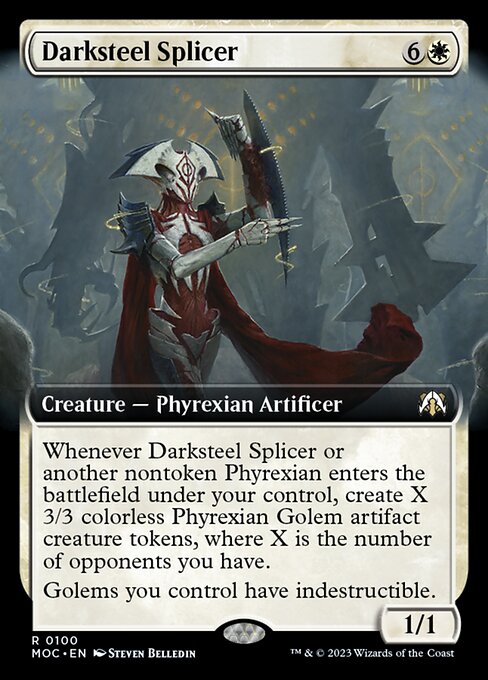 Darksteel Splicer [Extended Artwork Foil]