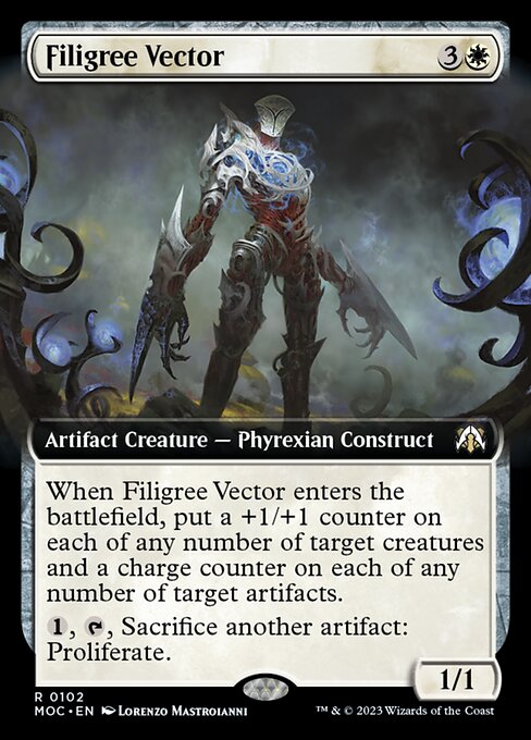 Filigree Vector [Extended Artwork Foil]