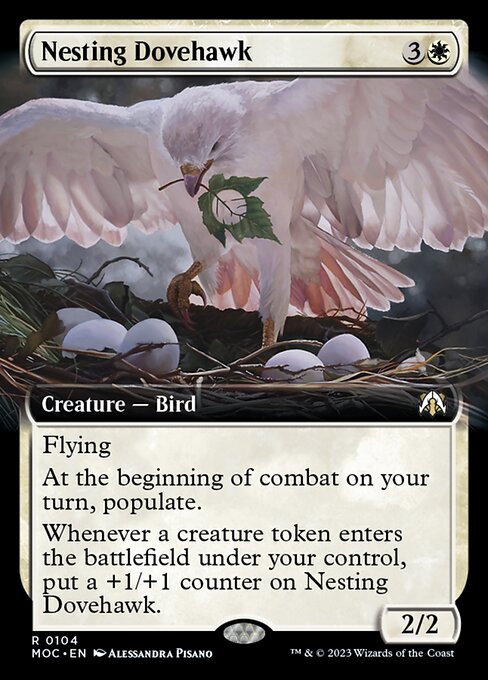Nesting Dovehawk [Extended Artwork]