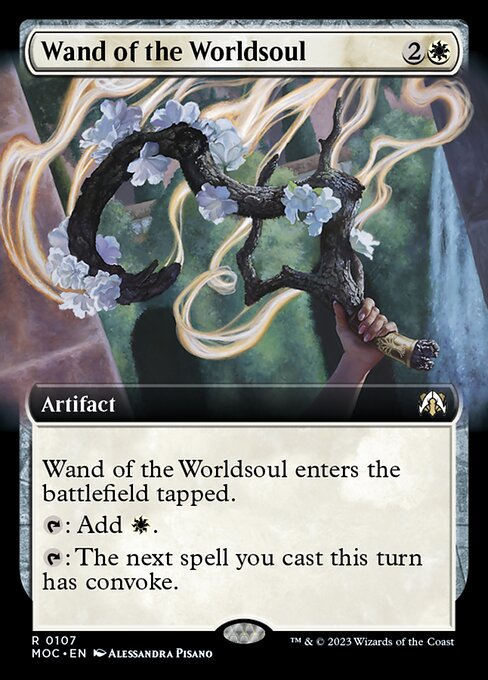 Wand of the Worldsoul [Extended Artwork Foil]
