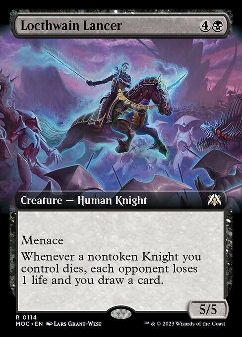 Locthwain Lancer [Extended Artwork Foil]