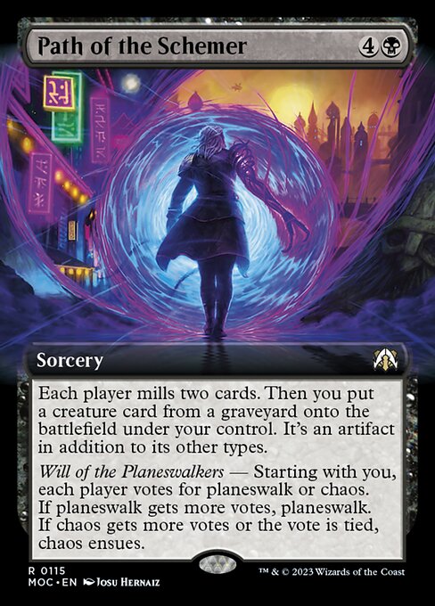 Path of the Schemer [Extended Artwork Foil]