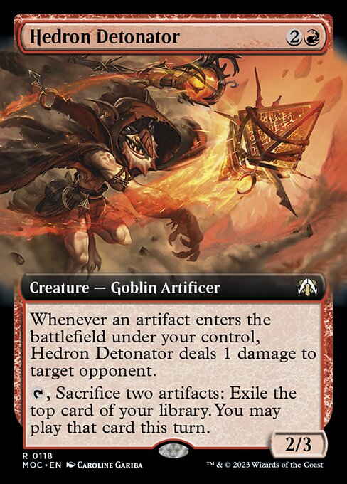 Hedron Detonator [Extended Artwork Foil]