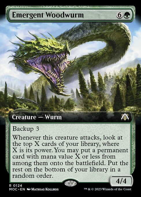 Emergent Woodwurm [Extended Artwork]