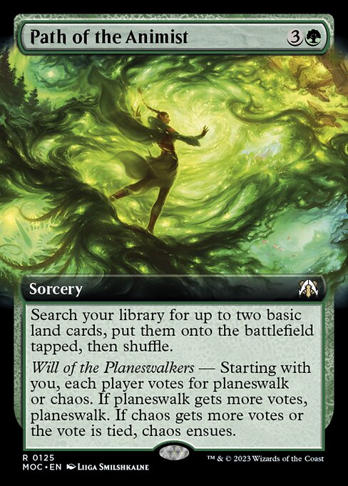 Path of the Animist [Extended Artwork Foil]