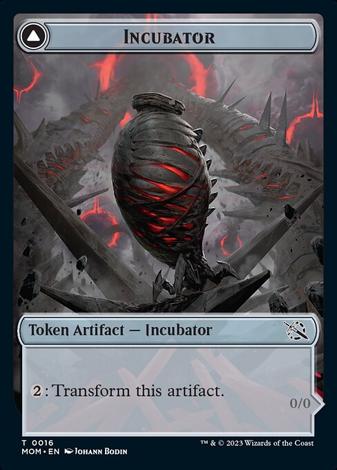 Incubator // Phyrexian Token TMOM [Foil]