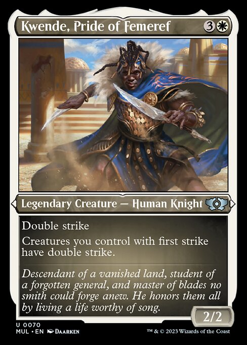 Kwende, Pride of Femeref [Etched Foil]