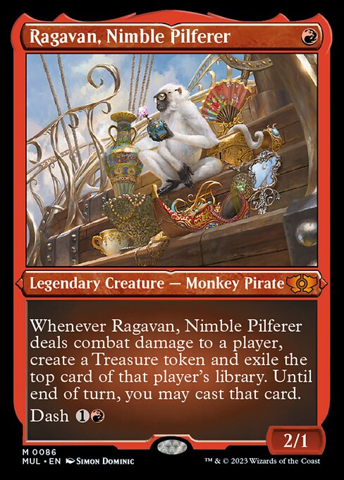 Ragavan, Nimble Pilferer [Etched Foil]