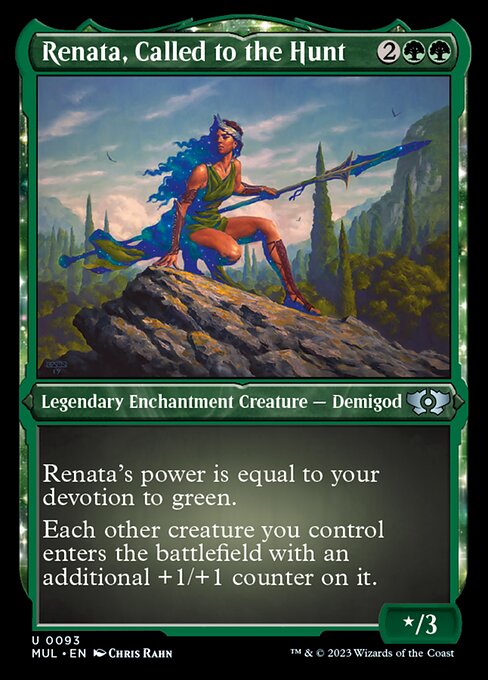 Renata, Called to the Hunt [Etched Foil]