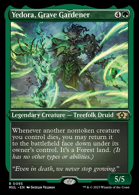 Yedora, Grave Gardener [Etched Foil]