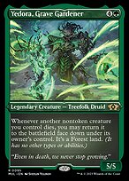 Yedora, Grave Gardener [Etched Foil]