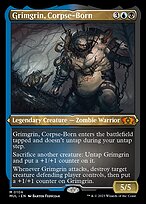Grimgrin, Corpse-Born [Etched Foil]