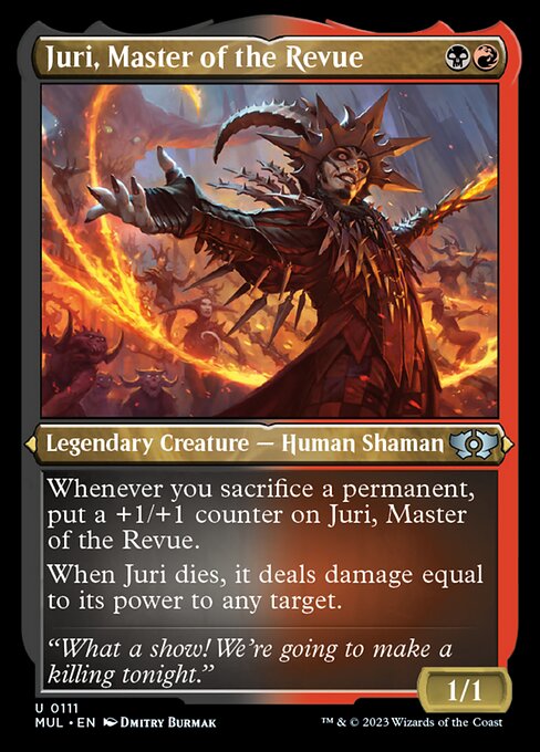 Juri, Master of the Revue [Etched Foil]