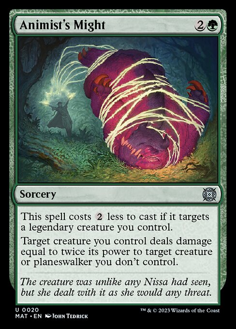 Animist's Might [Foil]