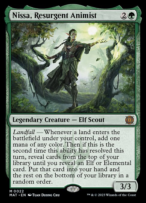Nissa, Resurgent Animist [Foil]