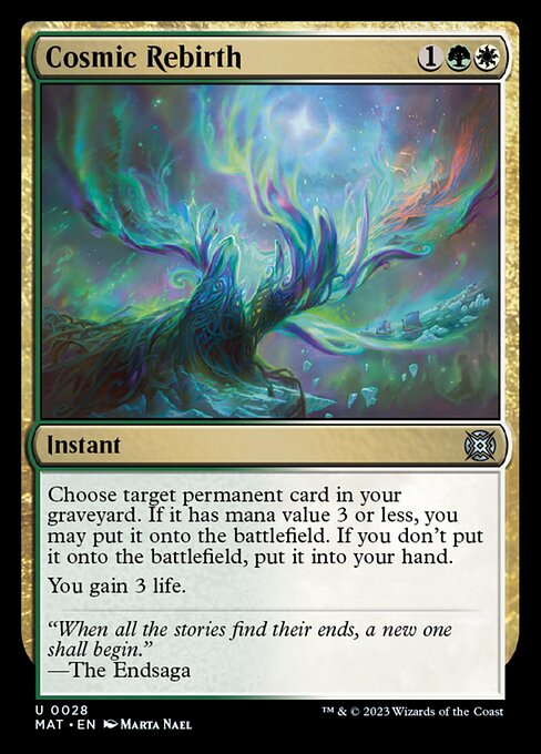 Cosmic Rebirth [Foil]