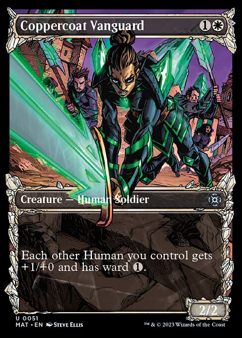 Coppercoat Vanguard [Showcase Foil]