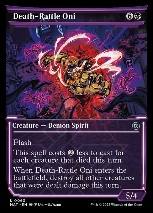 Death-Rattle Oni [Showcase]