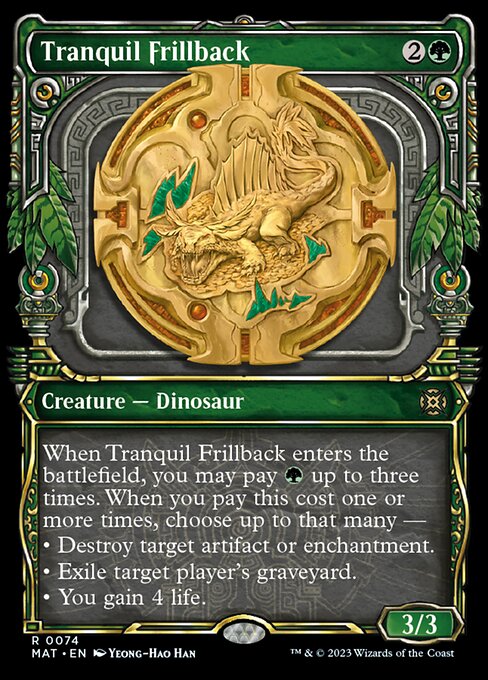 Tranquil Frillback [Showcase Foil]