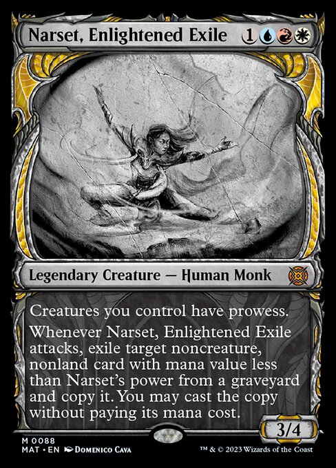 Narset, Enlightened Exile [Showcase]