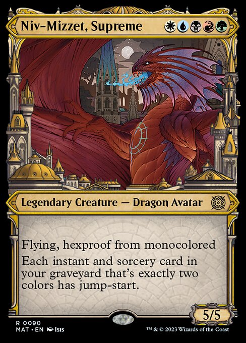 Niv-Mizzet, Supreme [Showcase]