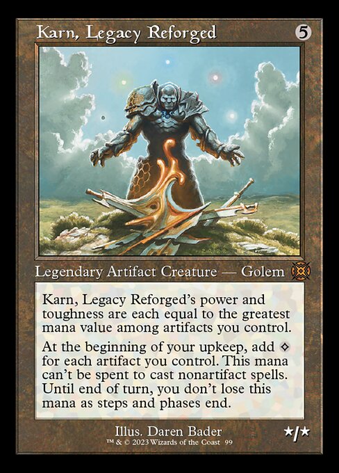 Karn, Legacy Reforged [Showcase Foil]