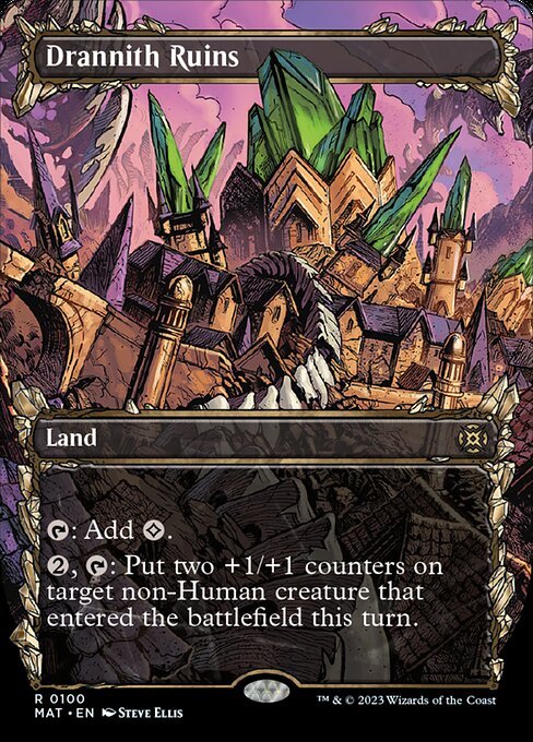 Drannith Ruins [Borderless Showcase Foil]