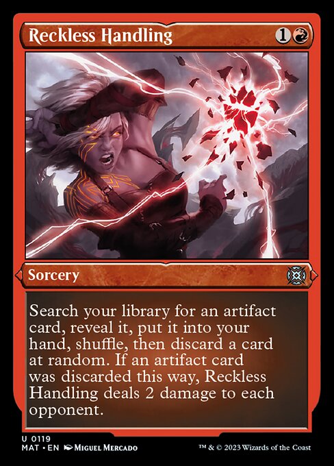 Reckless Handling [Etched Foil]
