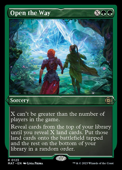 Open the Way [Etched Foil]