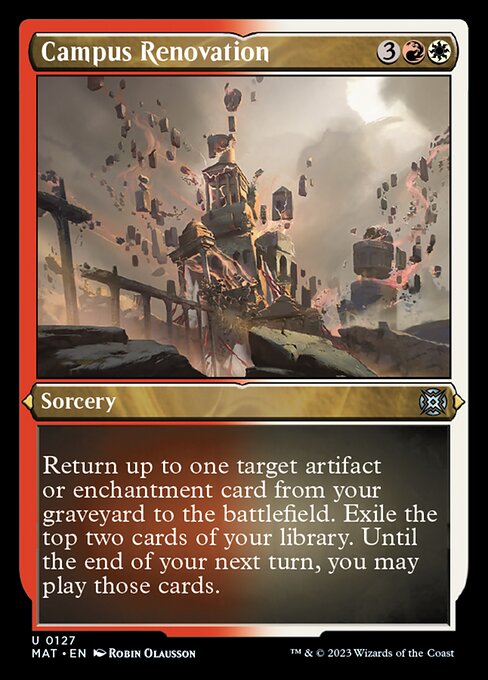 Campus Renovation [Etched Foil]