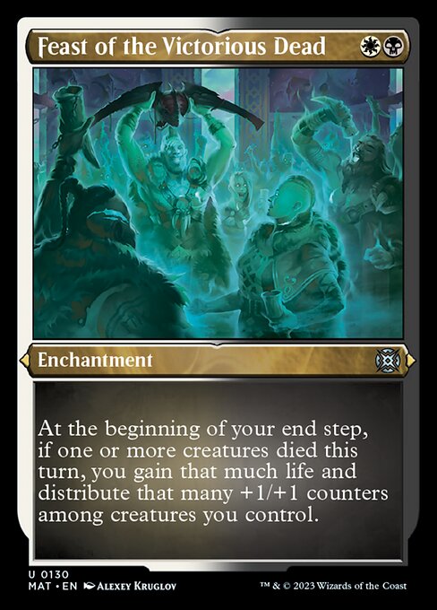 Feast of the Victorious Dead [Etched Foil]