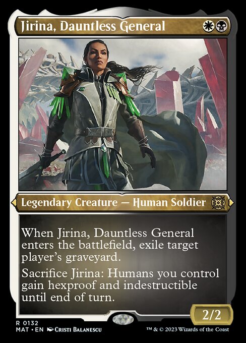 Jirina, Dauntless General [Etched Foil]