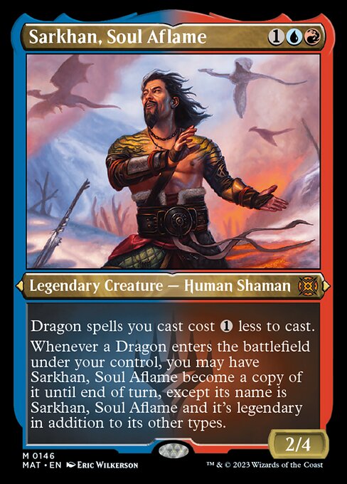 Sarkhan, Soul Aflame [Etched Foil]