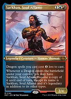 Sarkhan, Soul Aflame [Etched Foil]
