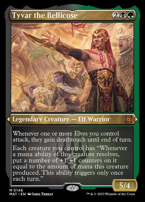 Tyvar the Bellicose [Etched Foil]