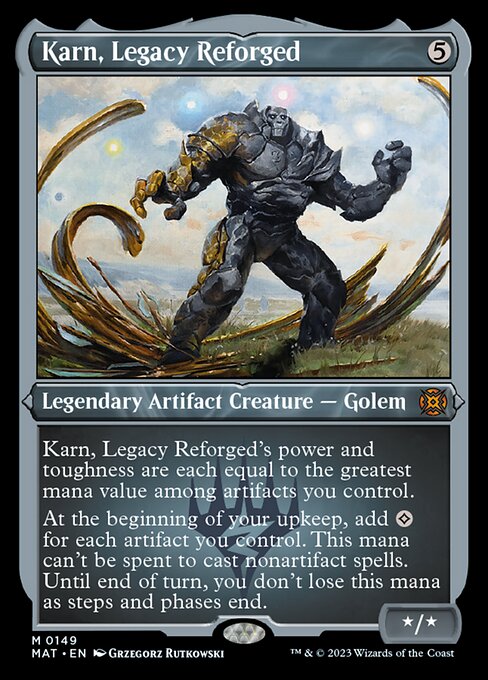 Karn, Legacy Reforged [Etched Foil]