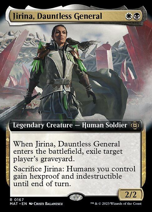 Jirina, Dauntless General [Extended Artwork Foil]