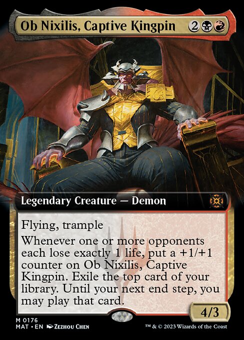 Ob Nixilis, Captive Kingpin [Extended Artwork]