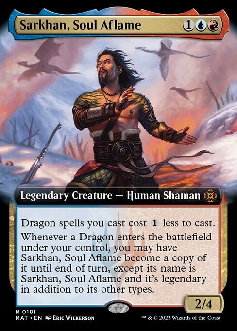 Sarkhan, Soul Aflame [Extended Artwork Foil]