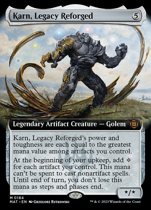 Karn, Legacy Reforged [Extended Artwork Foil]
